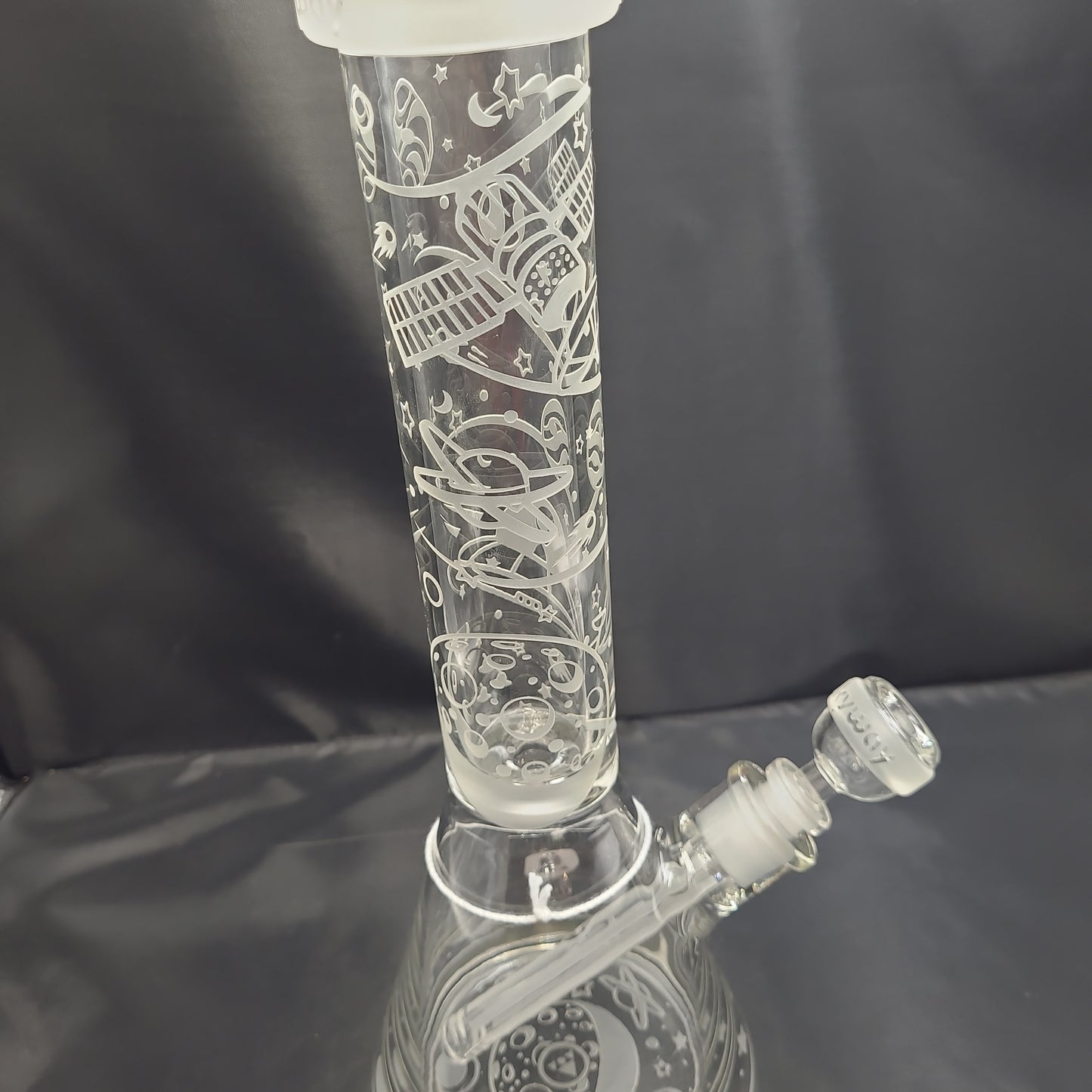 14" Milkyway Glass Space Odyssey Beaker Water Pipe