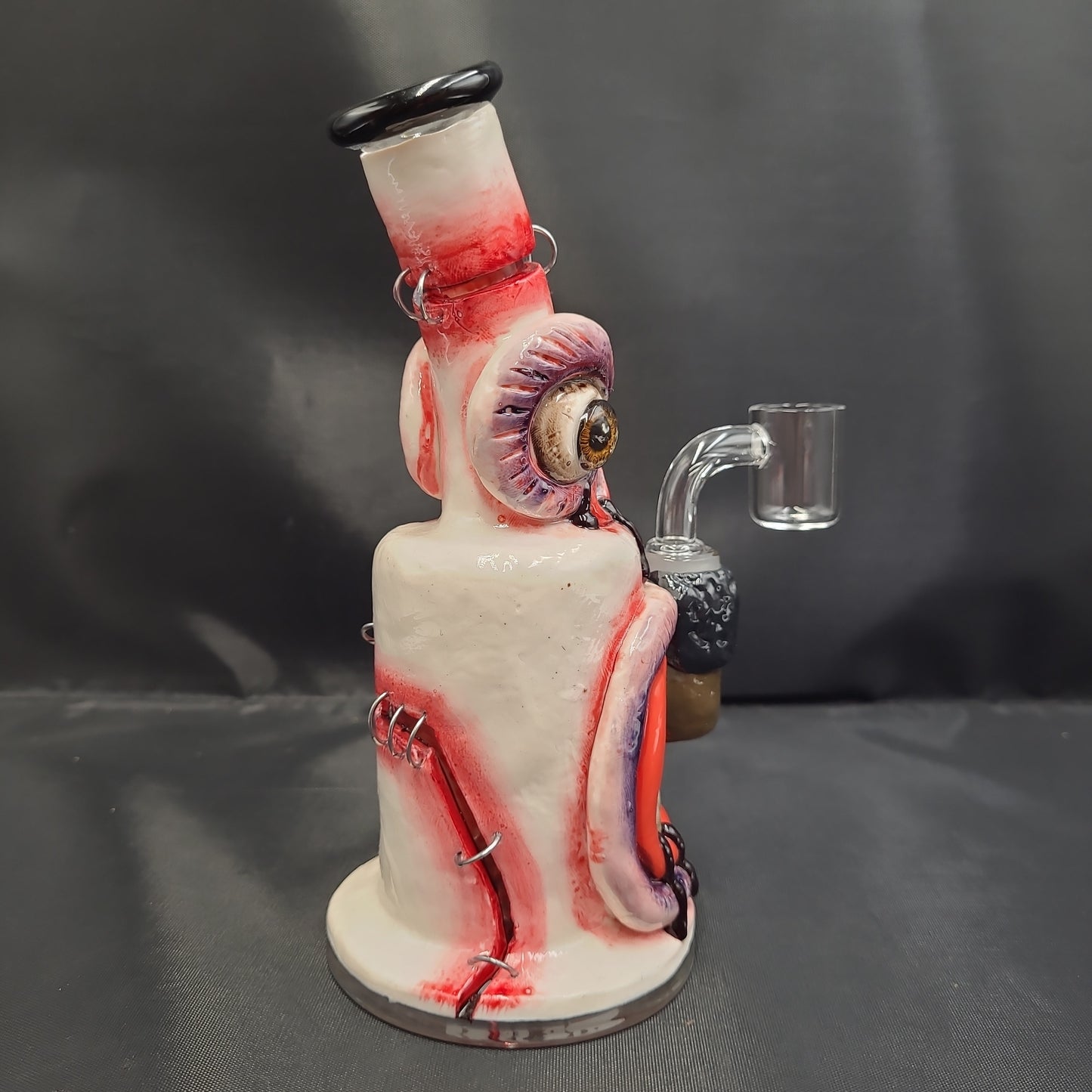 9" 3D Scary Monster waterpipe rig