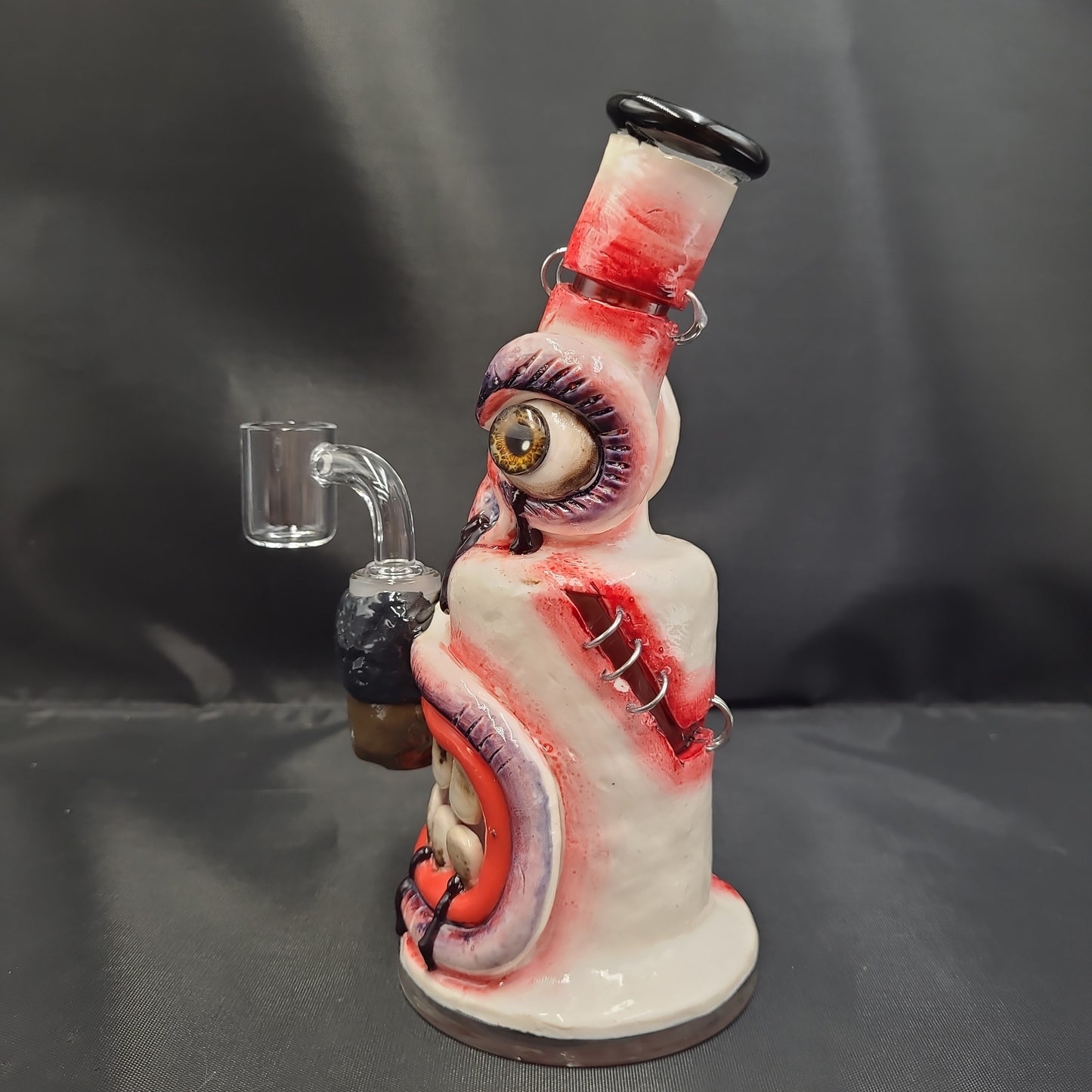 9" 3D Scary Monster waterpipe rig