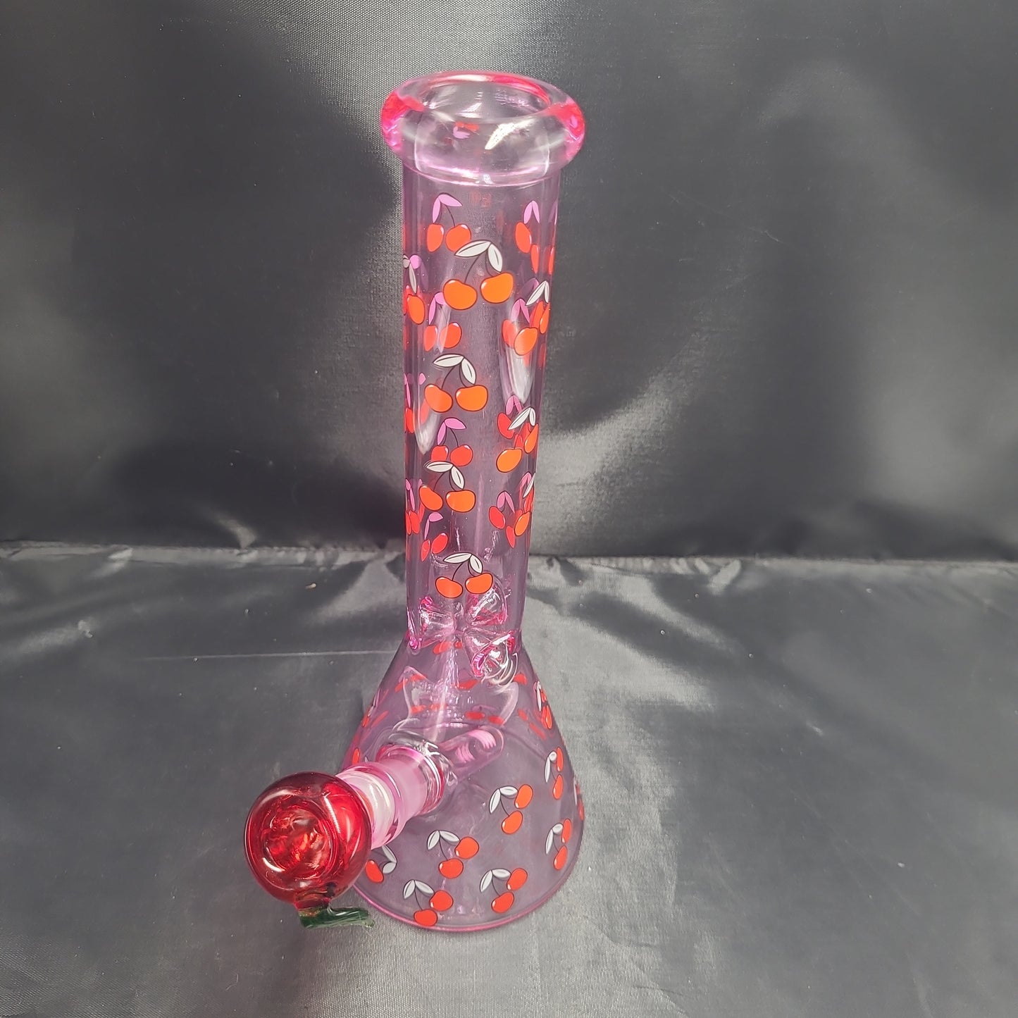 11" Very Cherry Beaker Water pipe [14mm Matching Slide ]