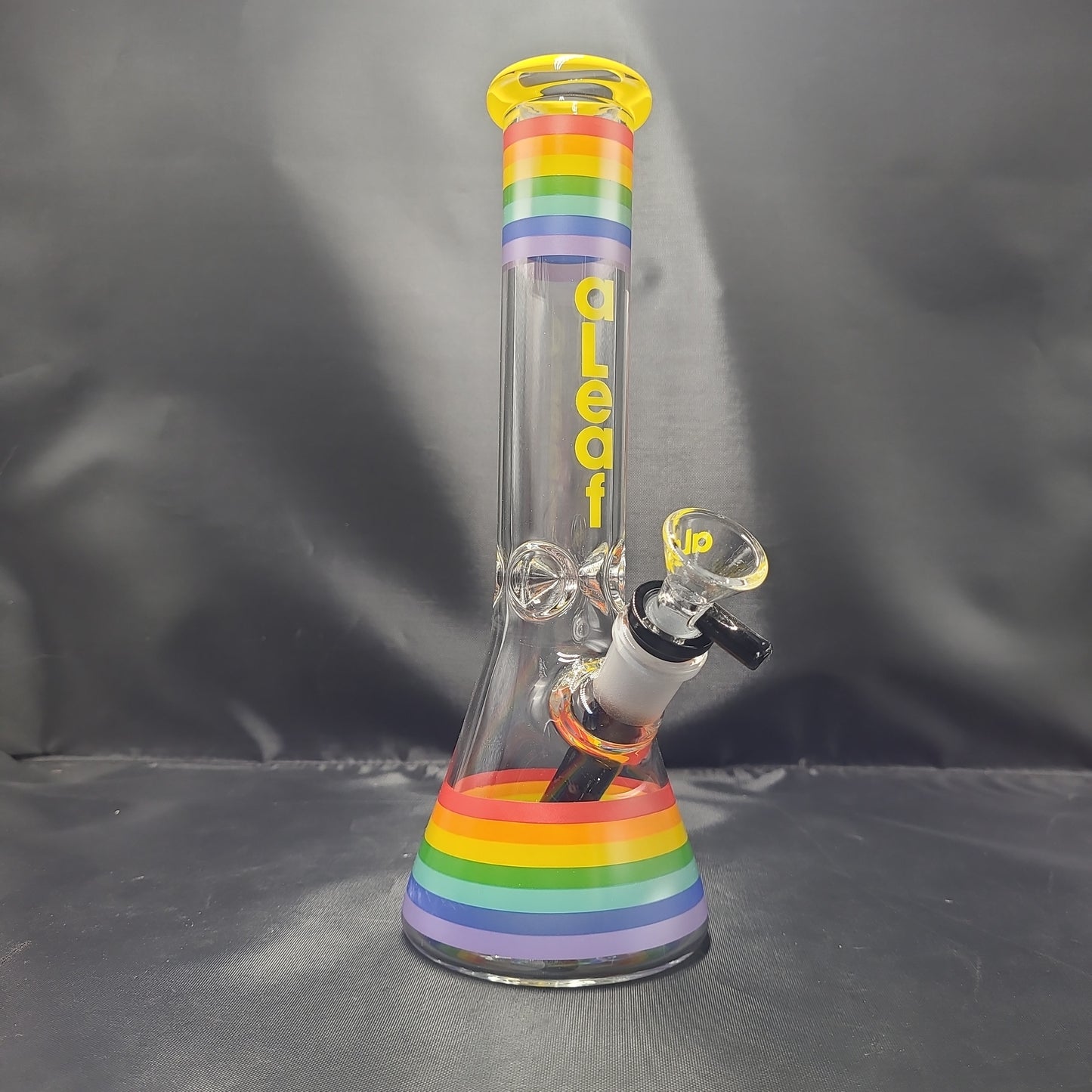 10" Aleaf Pride Rainbow Beaker Water pipe