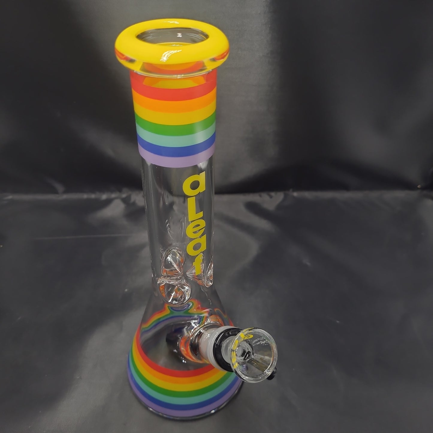 10" Aleaf Pride Rainbow Beaker Water pipe