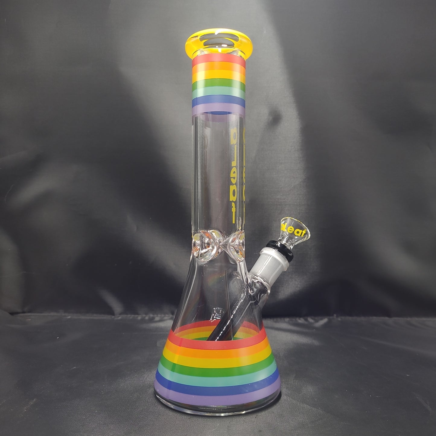 10" Aleaf Pride Rainbow Beaker Water pipe