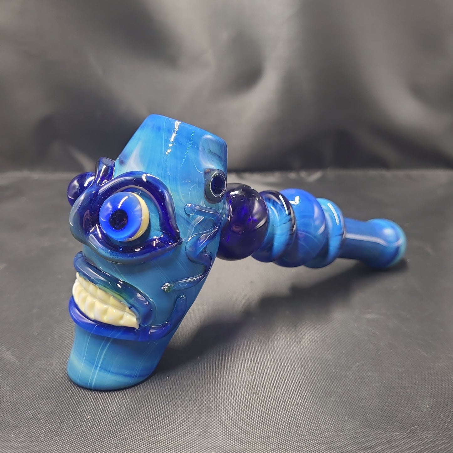 9 " Crazy Face 3D Design Hammer waterpipe