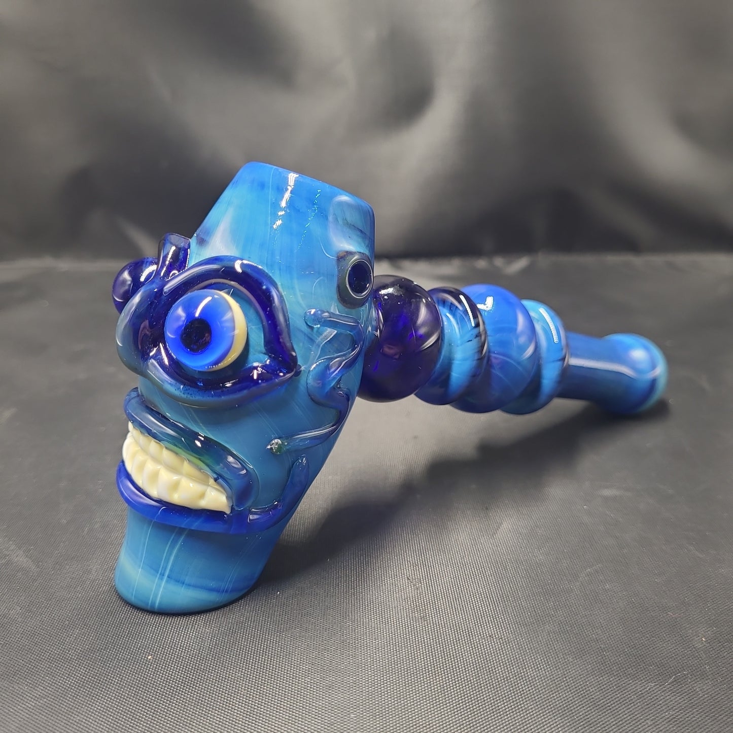 9 " Crazy Face 3D Design Hammer waterpipe