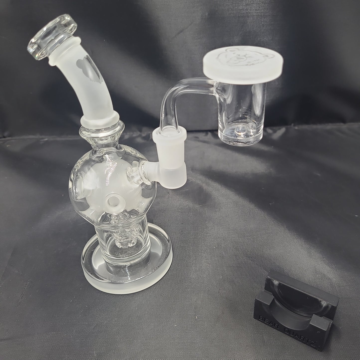 7" Bear Quartz BQ Globe rig box set