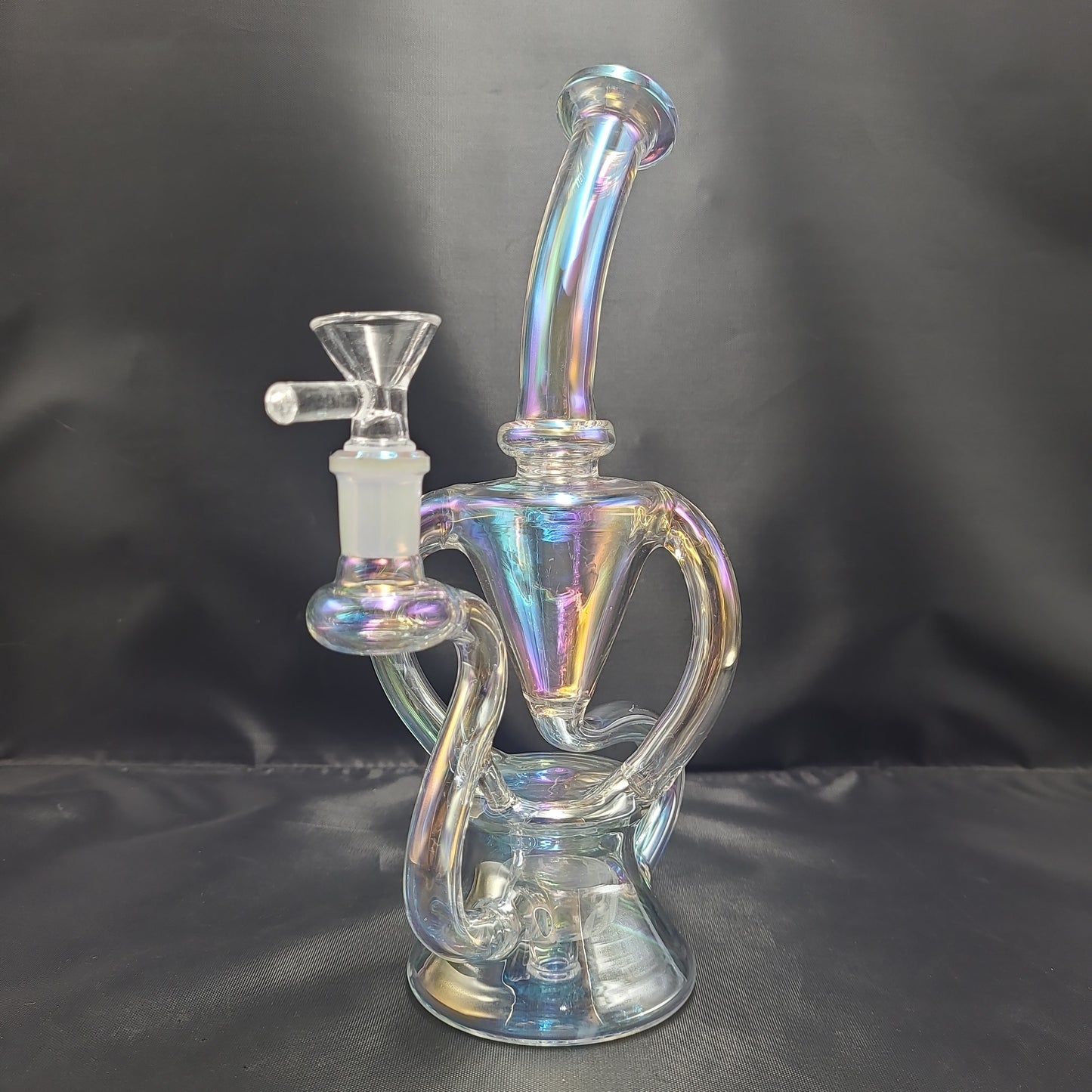 10 " Irredecant Vortex Recycler waterpipe rig