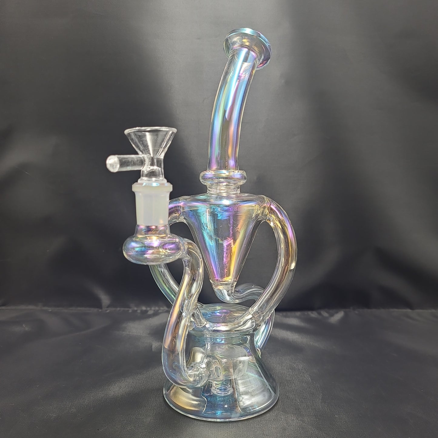 10 " Irredecant Vortex Recycler waterpipe rig