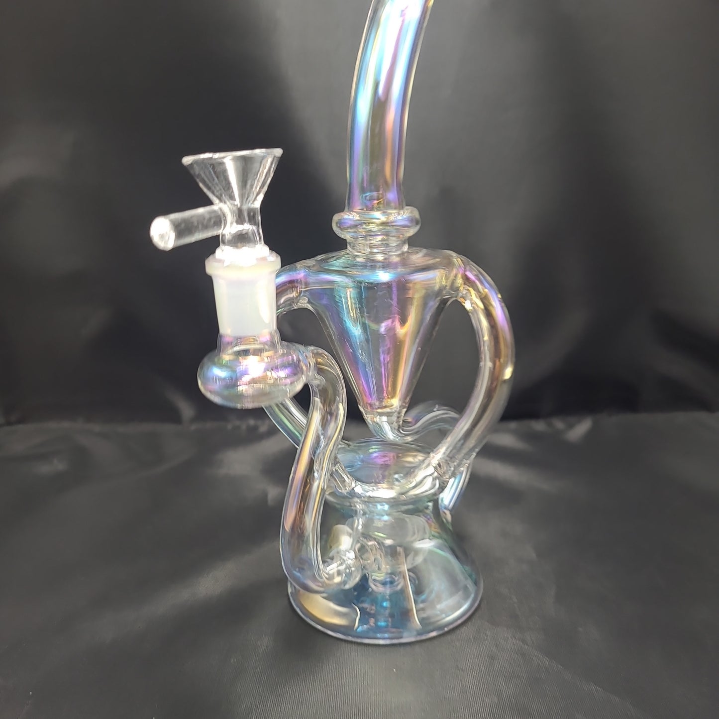 10 " Irredecant Vortex Recycler waterpipe rig