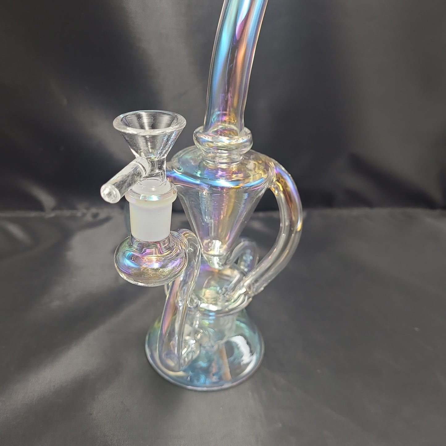 10 " Irredecant Vortex Recycler waterpipe rig