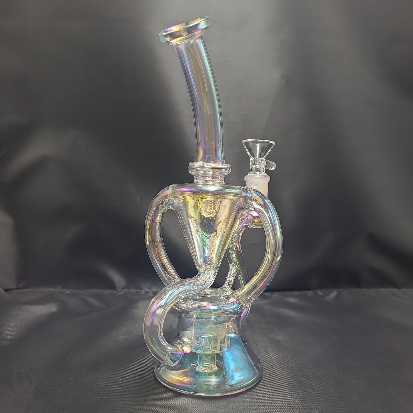 10 " Irredecant Vortex Recycler waterpipe rig