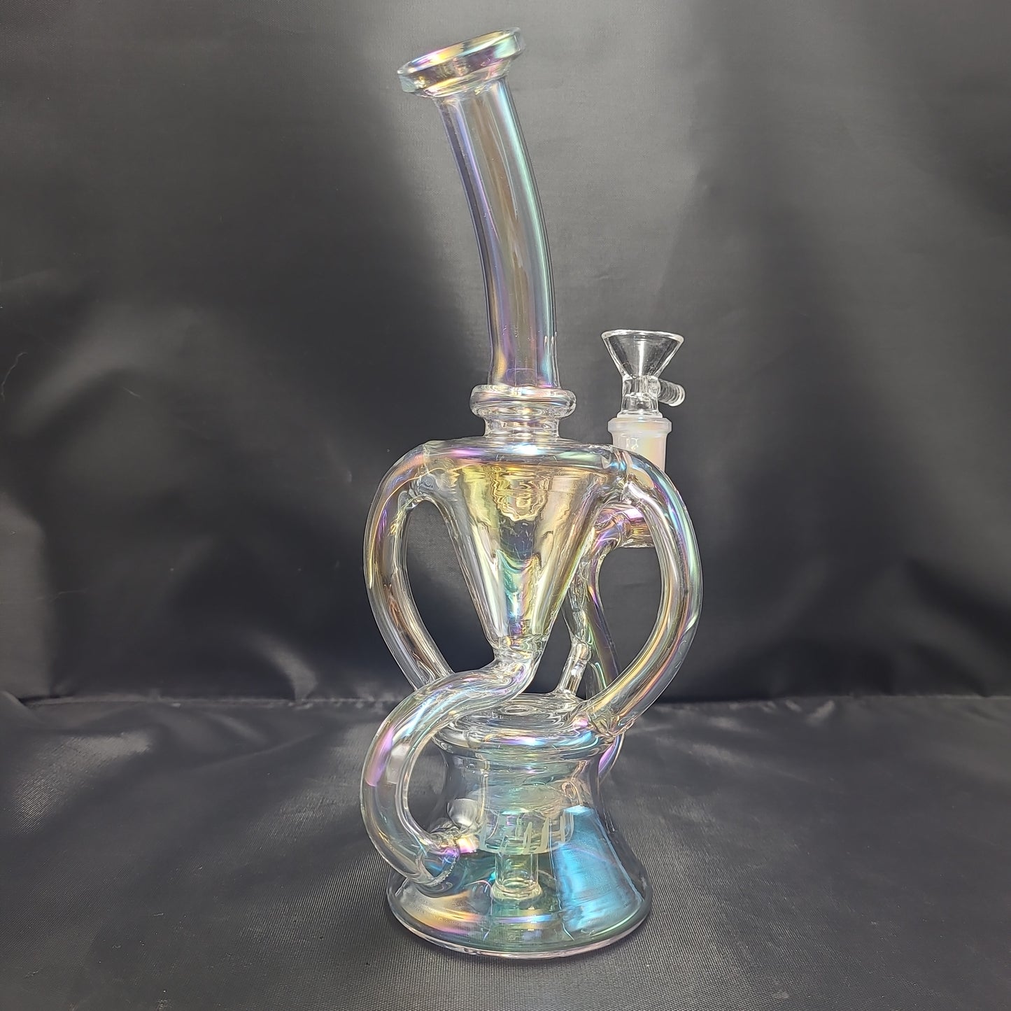 10 " Irredecant Vortex Recycler waterpipe rig