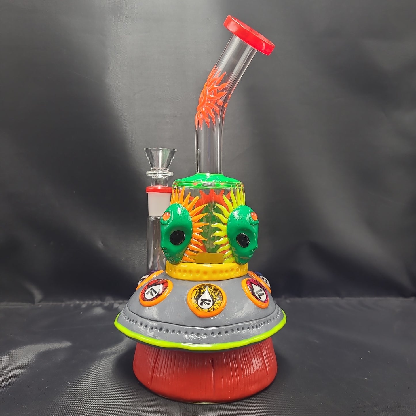 9.5" Pulsar Alien Spaceship Water Pipe