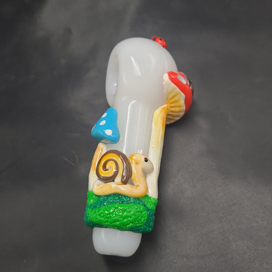 Pulsar Old School Shroom Spoon Pipe | 5.5"