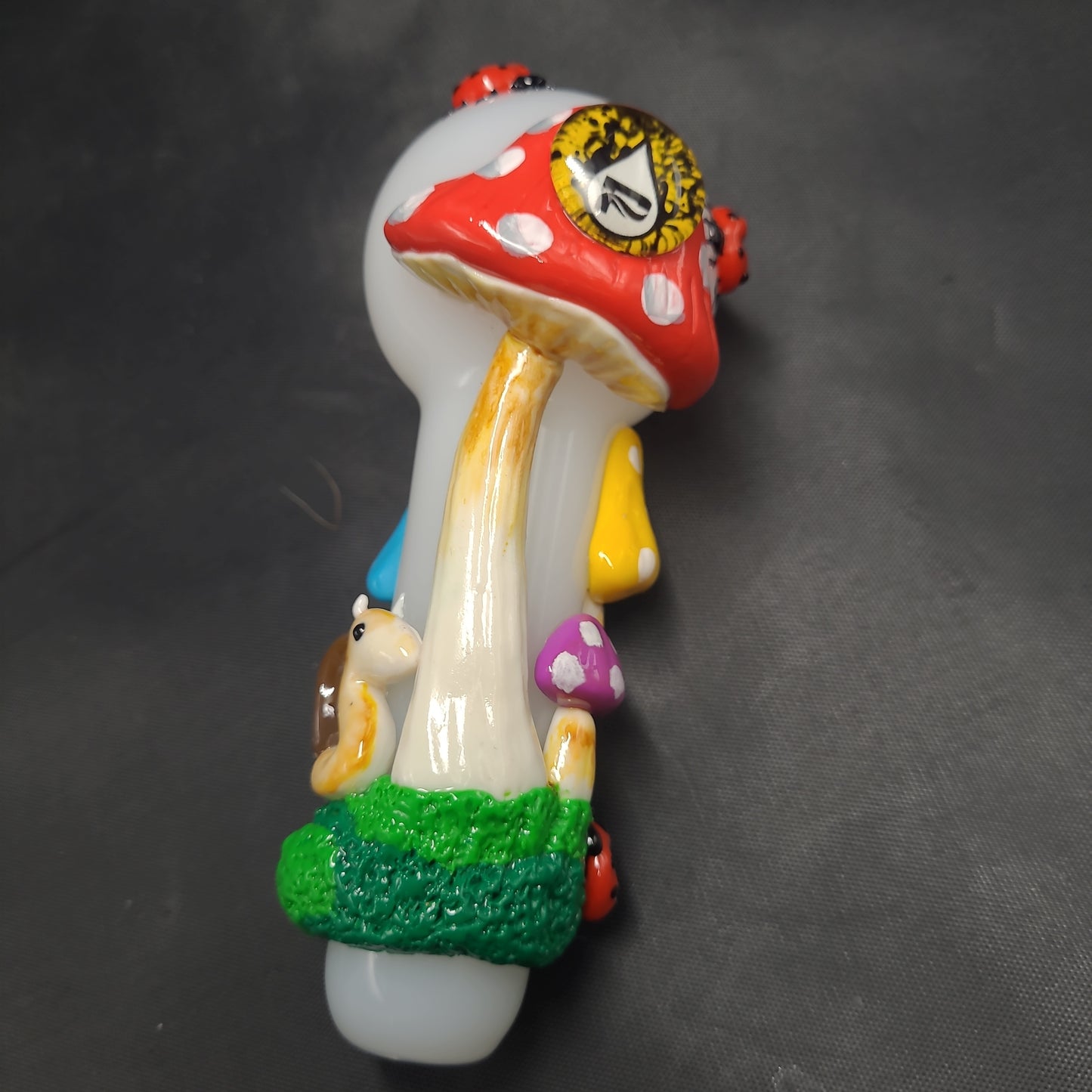 Pulsar Old School Shroom Spoon Pipe | 5.5"