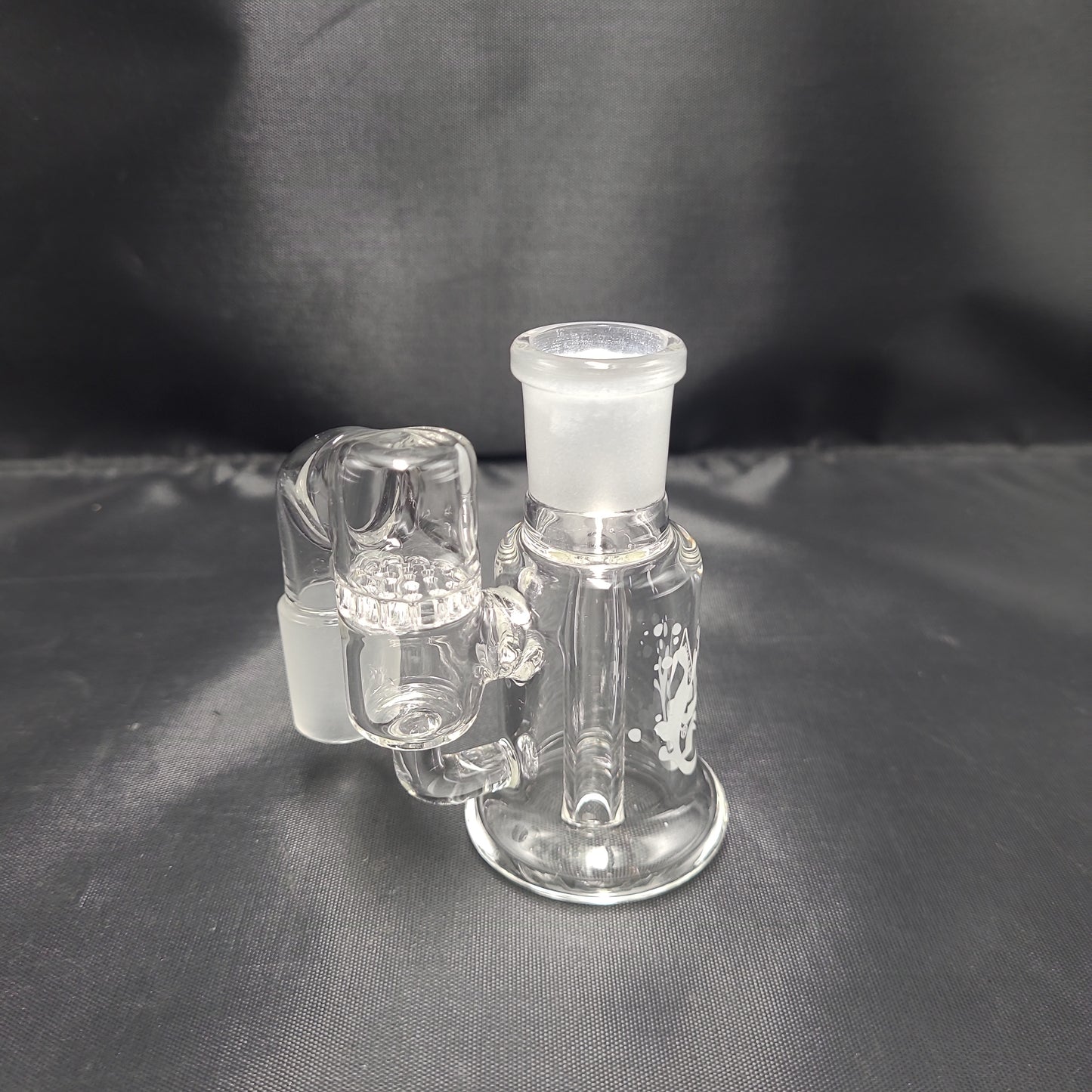 18mm Pulsar Glass Dual Chamber Ash Catcher | 90D | 3.25"