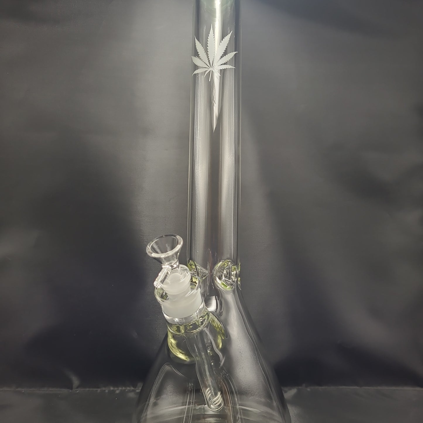 18" Color Leaf beaker Waterpipe