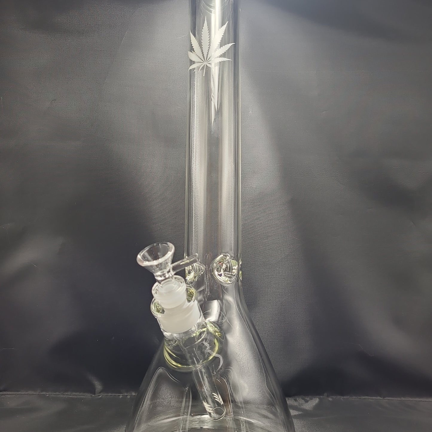 18" Color Leaf beaker Waterpipe