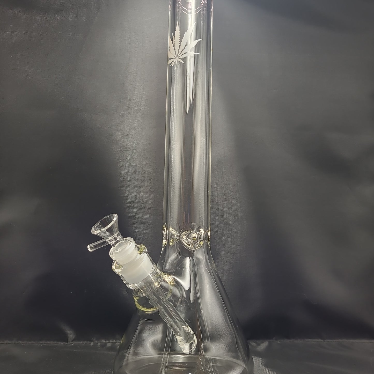 18" Color Leaf beaker Waterpipe