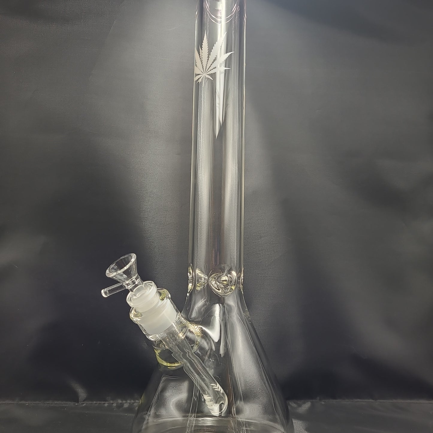 18" Color Leaf beaker Waterpipe