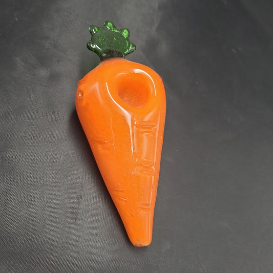 6" Big Carrot Glass Bowl pipe