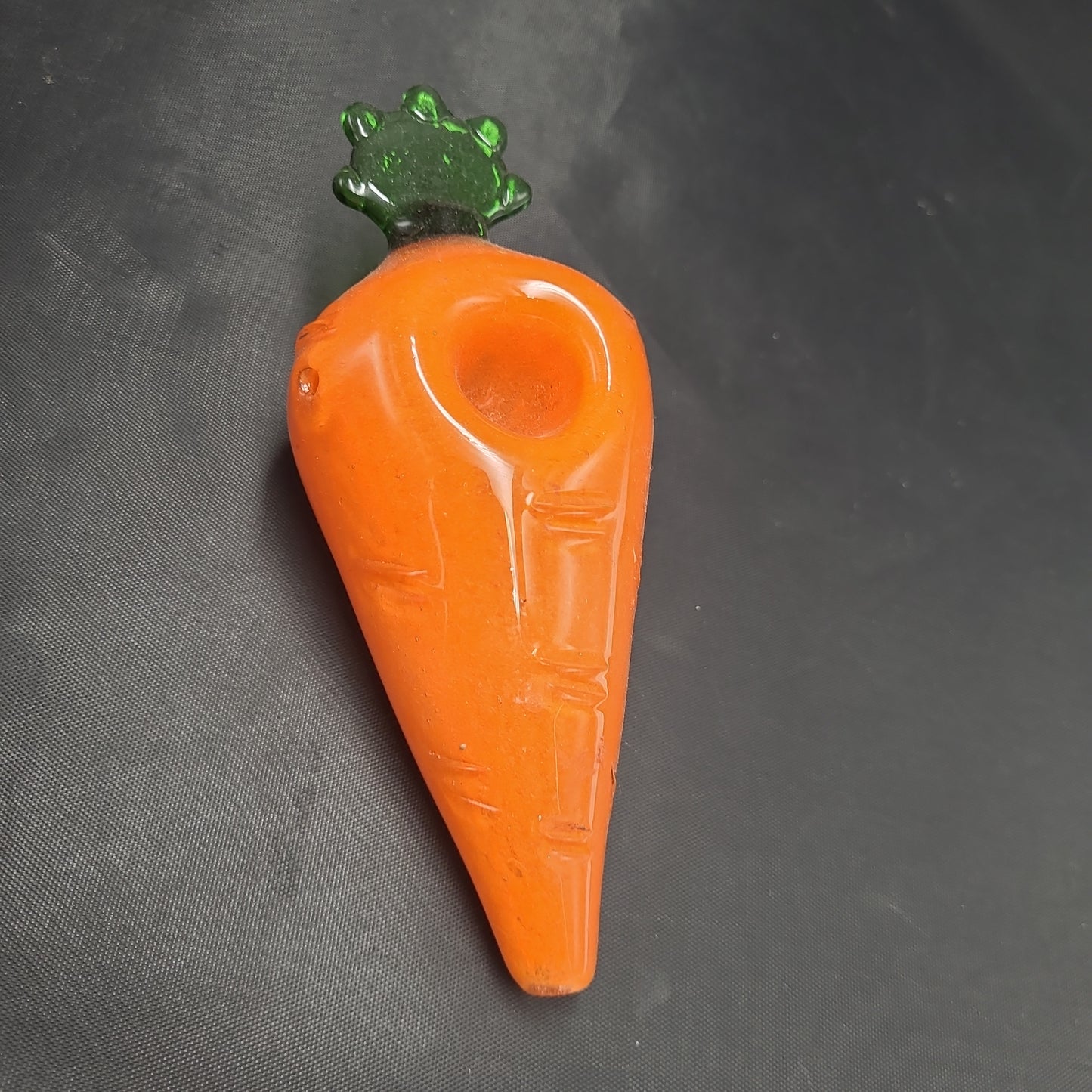 6" Big Carrot Glass Bowl pipe