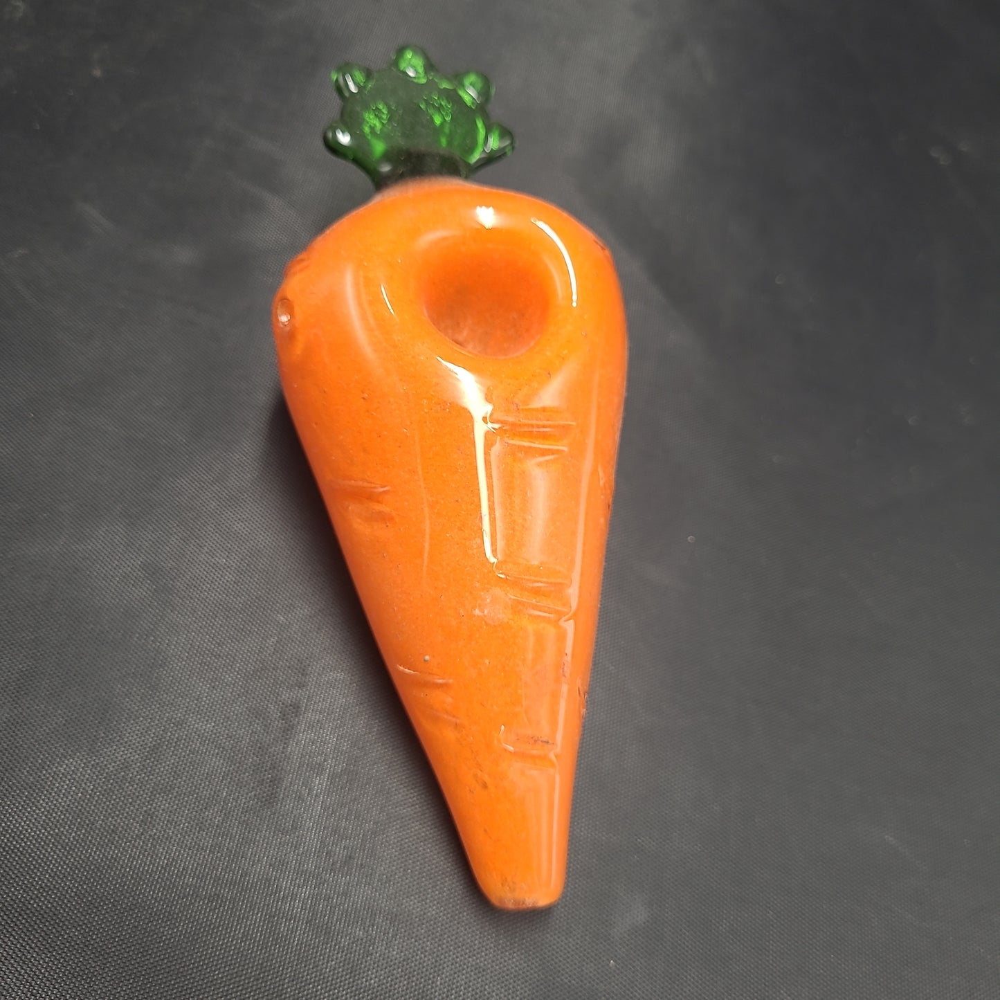 6" Big Carrot Glass Bowl pipe