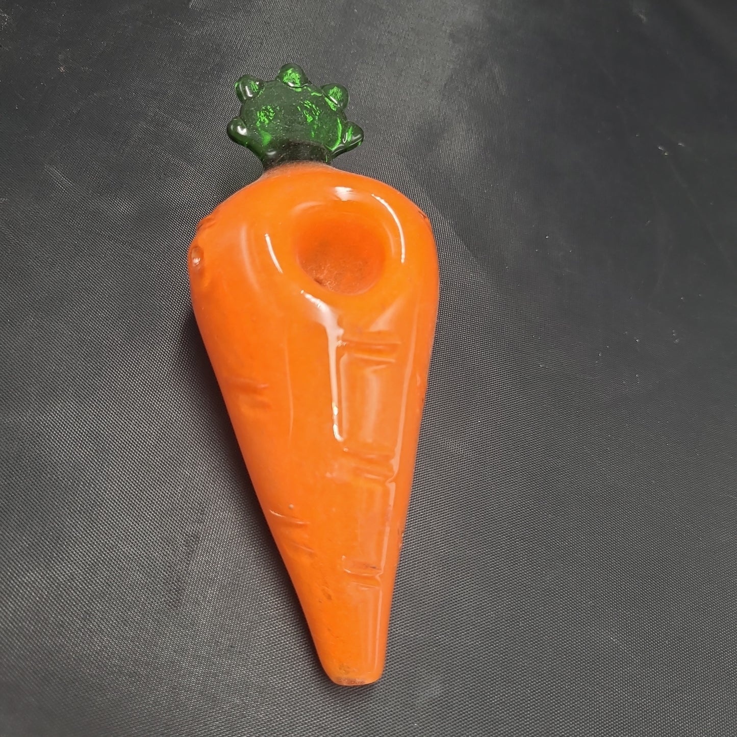 6" Big Carrot Glass Bowl pipe