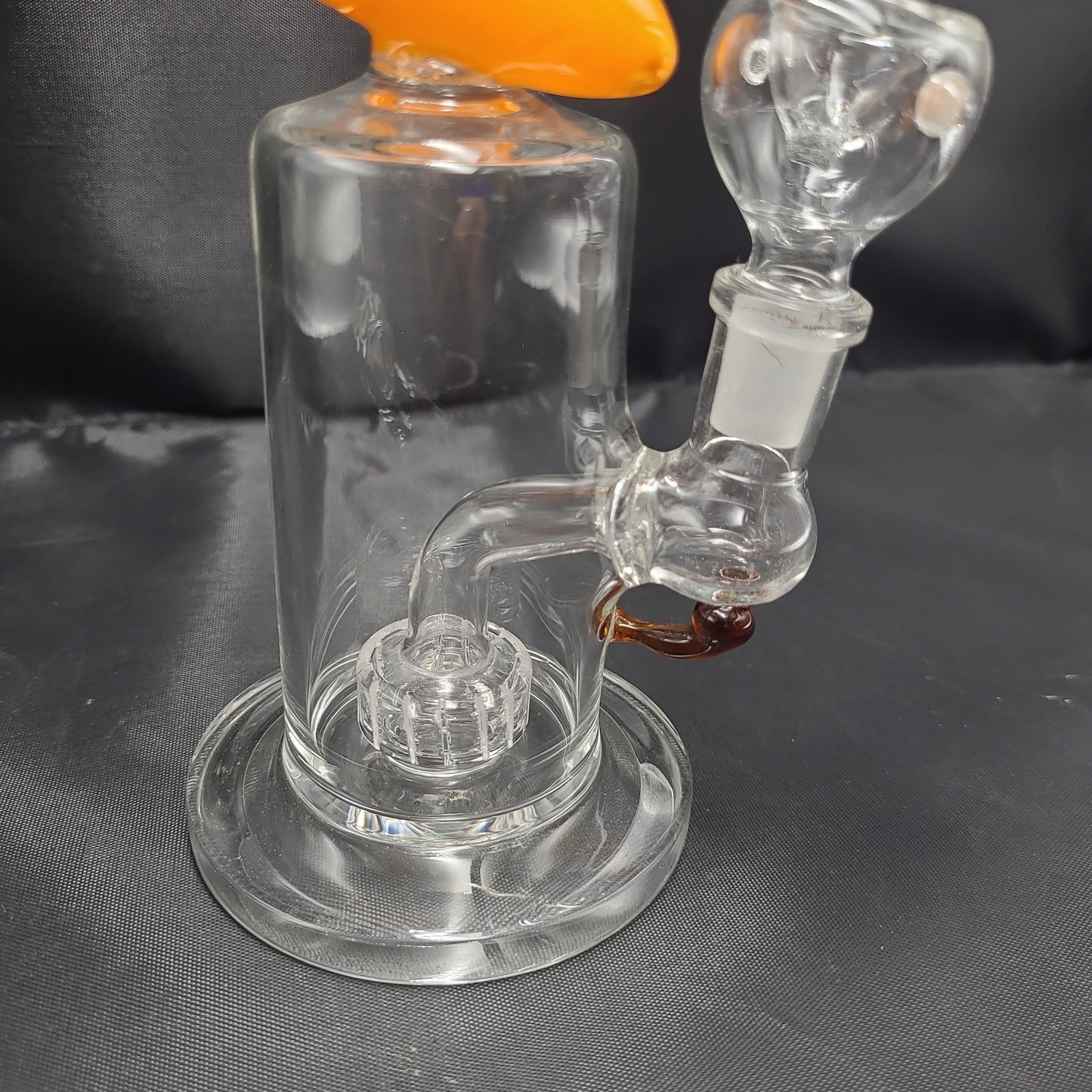 7" Carrot Wheel Perc waterpipe