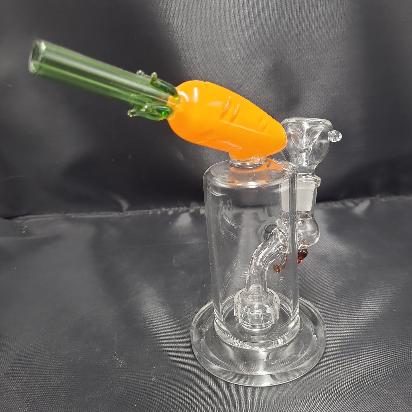 7" Carrot Wheel Perc waterpipe