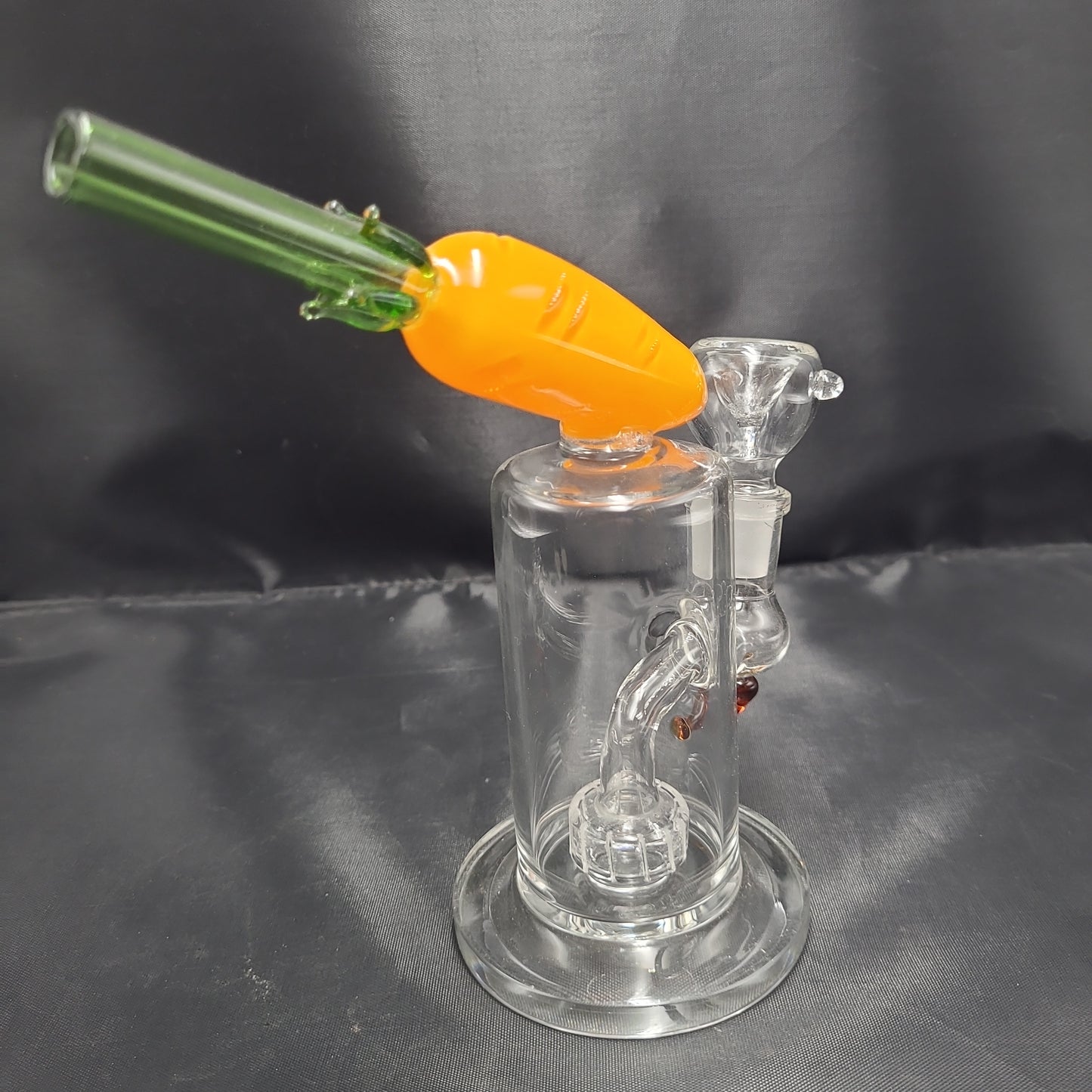 7" Carrot Wheel Perc waterpipe