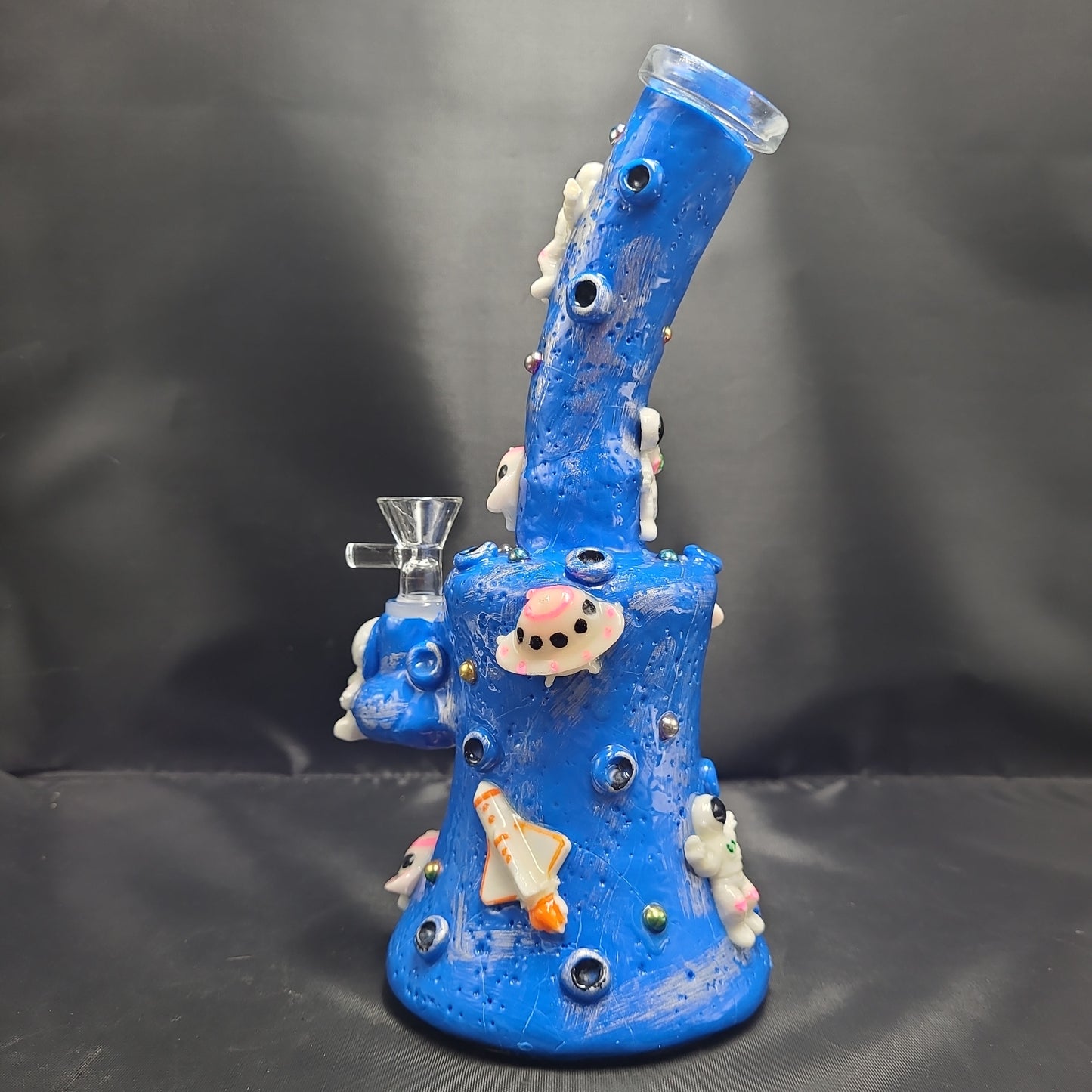 9" 3D Astronaut Galaxy waterpipe