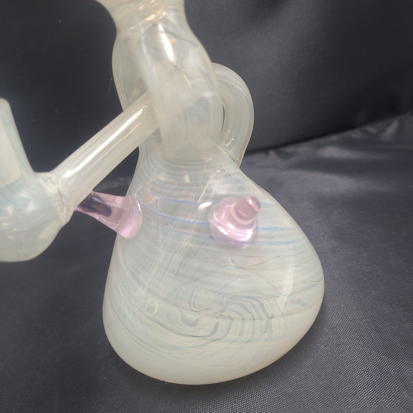 8" Fumed Donut recycler rig