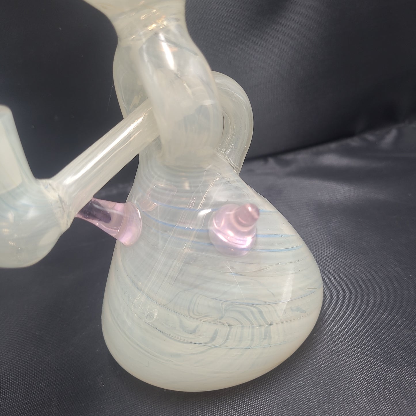 8" Fumed Donut recycler rig