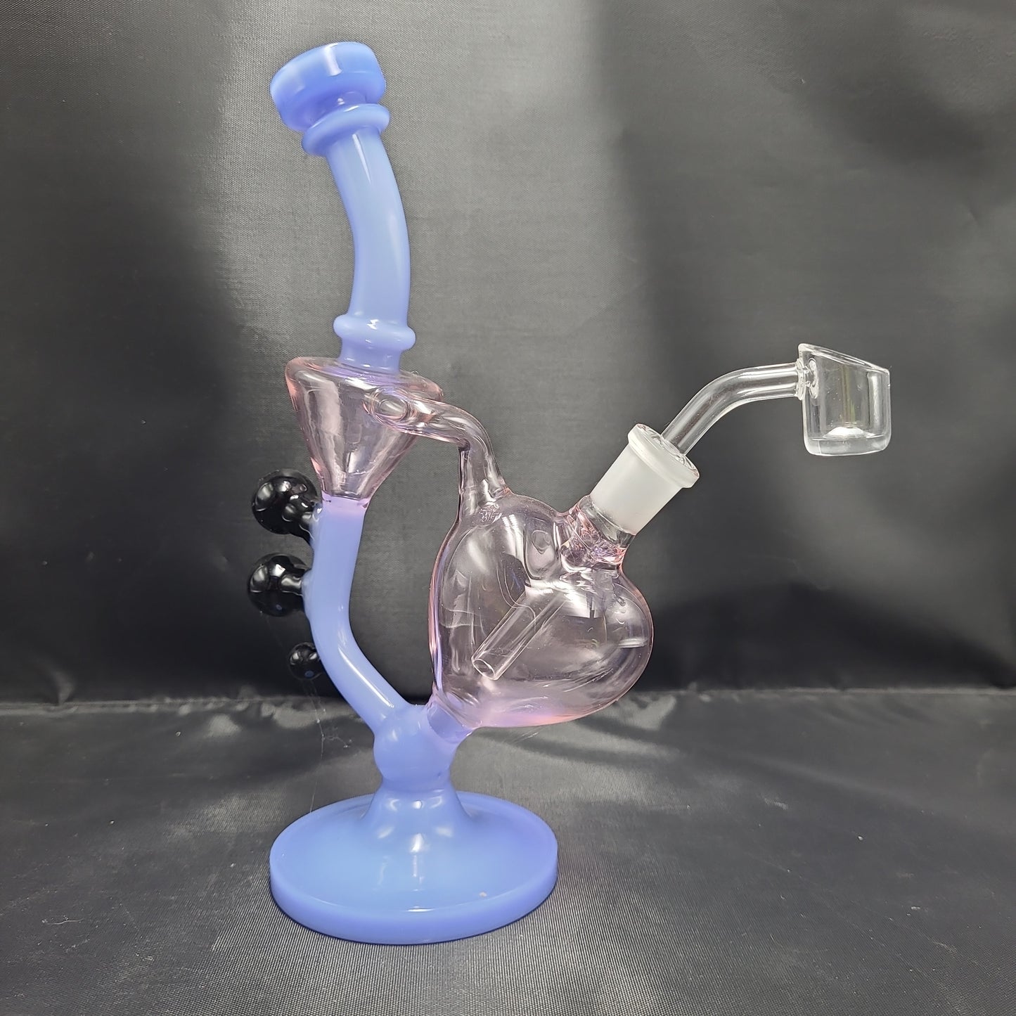 8" Infinite Love Heart Recycler rig