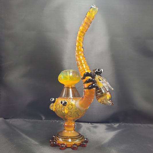 12" Bee Colony Chalice waterpipe