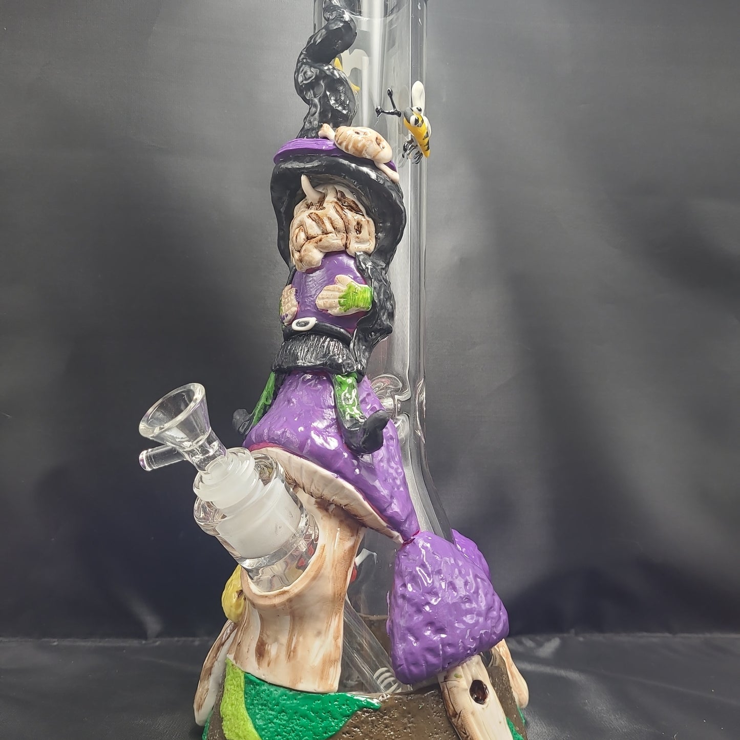 Witch Way 3D Painted Beaker Water Pipe | 14" | 14mm F