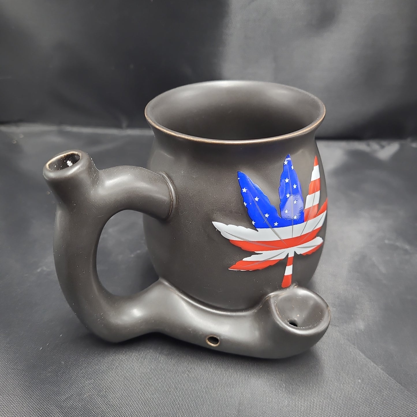 Roast & Toast Premium Marbled Ceramic Pipe Mug | 11oz