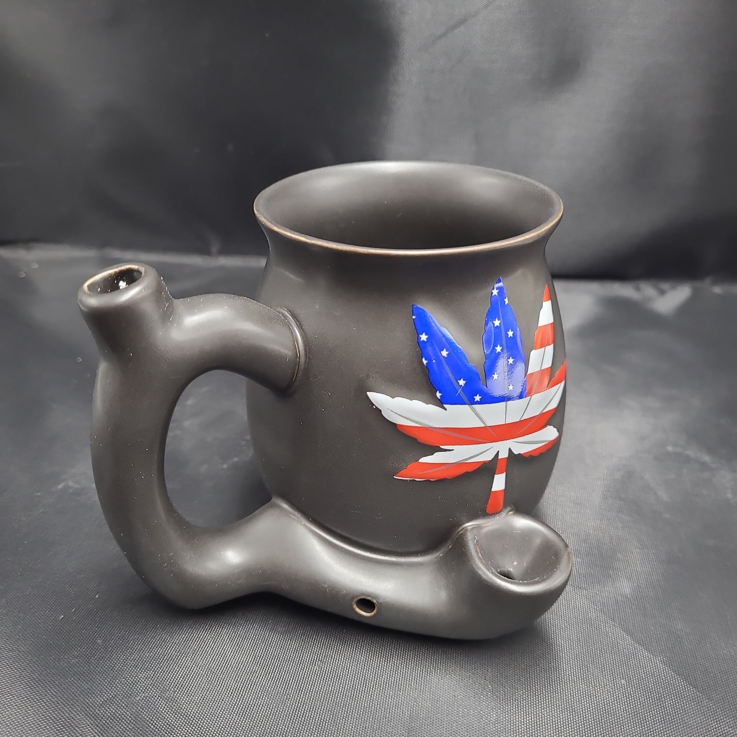 Roast & Toast Premium Marbled Ceramic Pipe Mug | 11oz