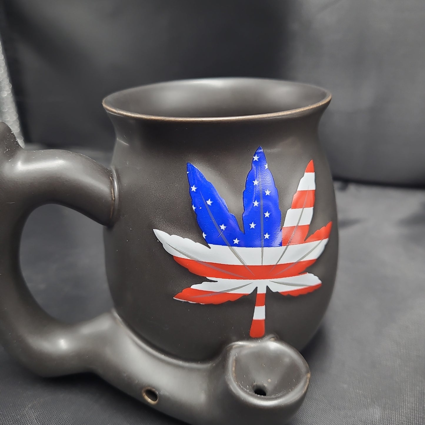 Roast & Toast Premium Marbled Ceramic Pipe Mug | 11oz