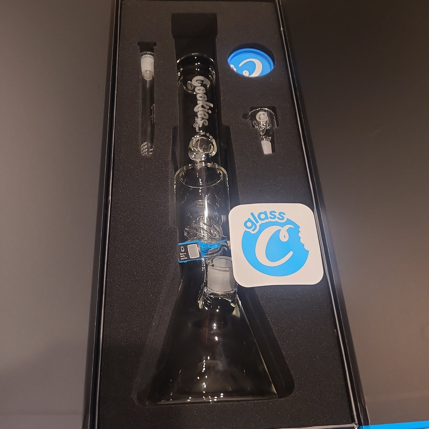 Cookies 2 Da Dome Beaker Glass Water Pipe | 17" | 14mm F