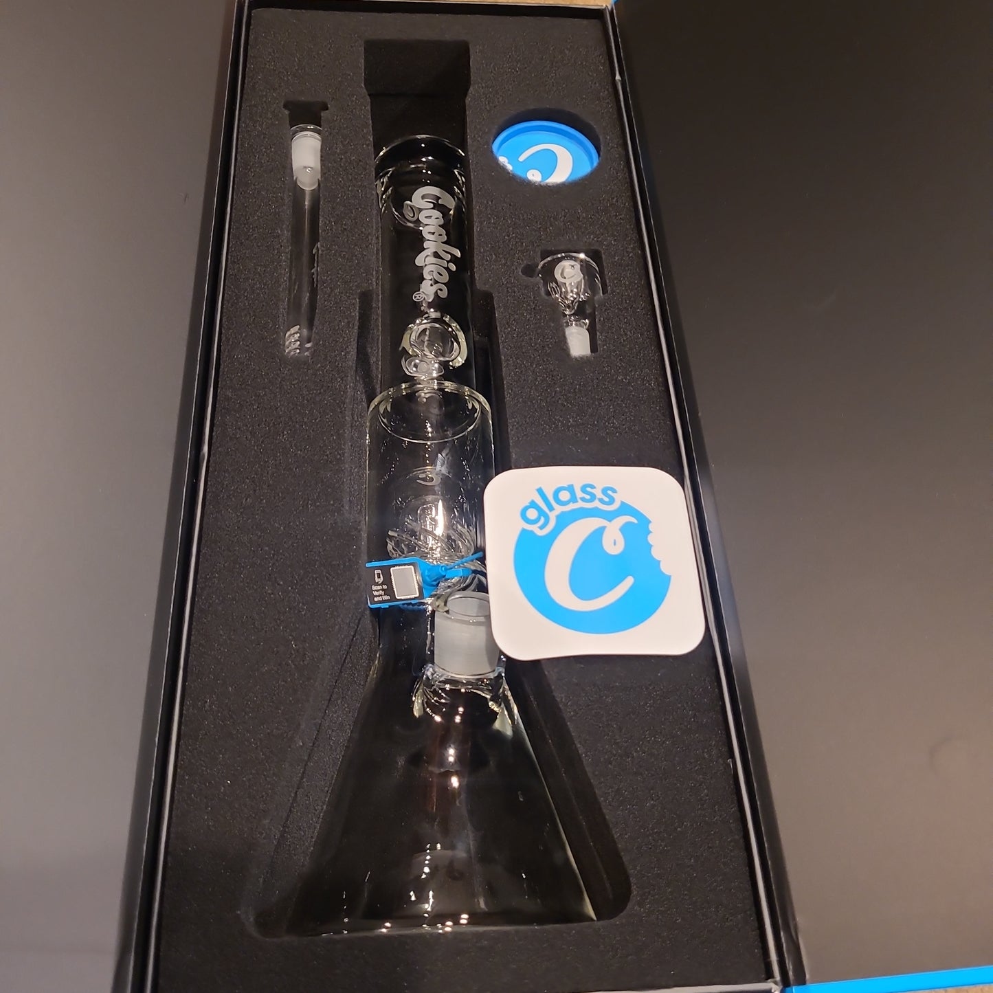 Cookies 2 Da Dome Beaker Glass Water Pipe | 17" | 14mm F