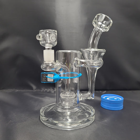 Cookies Recycler Glass Water Pipe | 8.75" | 14mm F