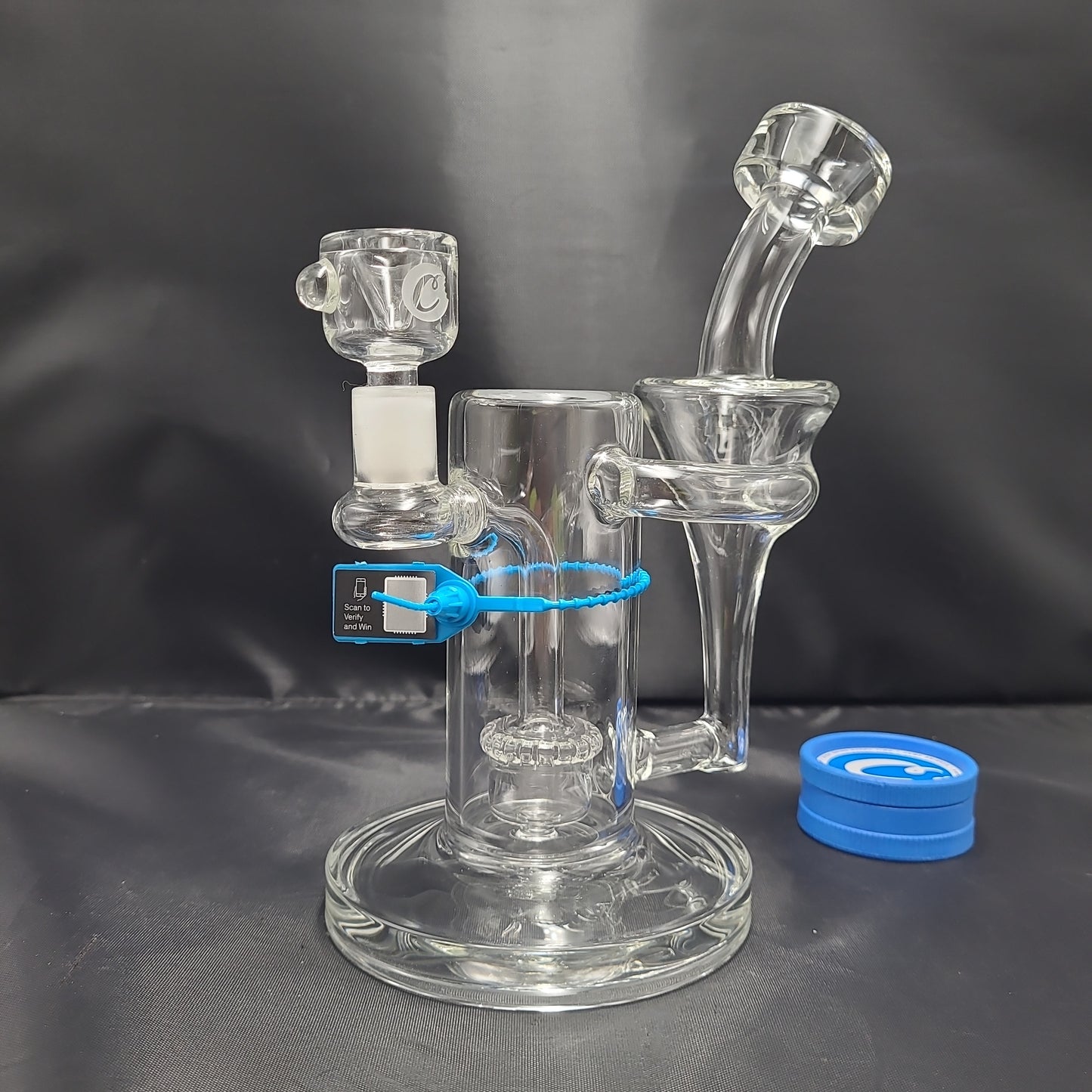 Cookies Recycler Glass Water Pipe | 8.75" | 14mm F