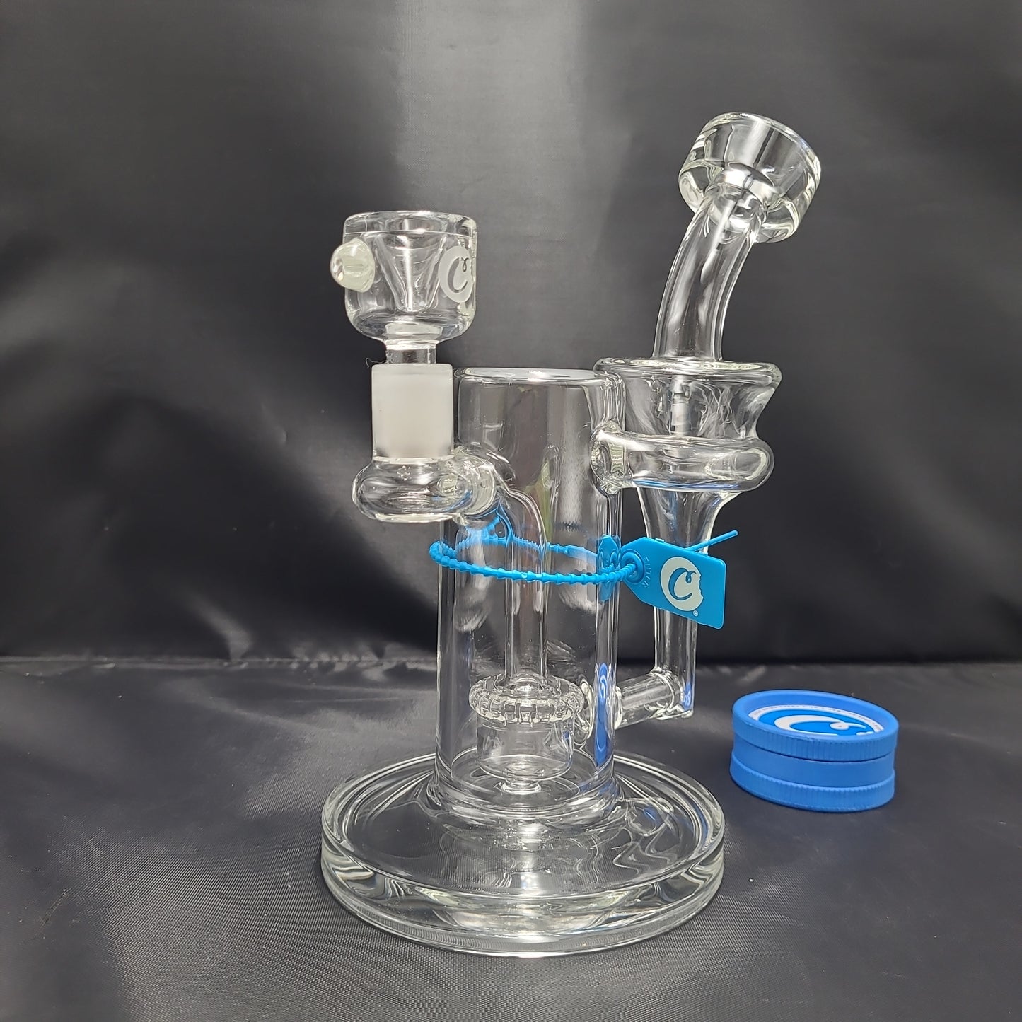 Cookies Recycler Glass Water Pipe | 8.75" | 14mm F