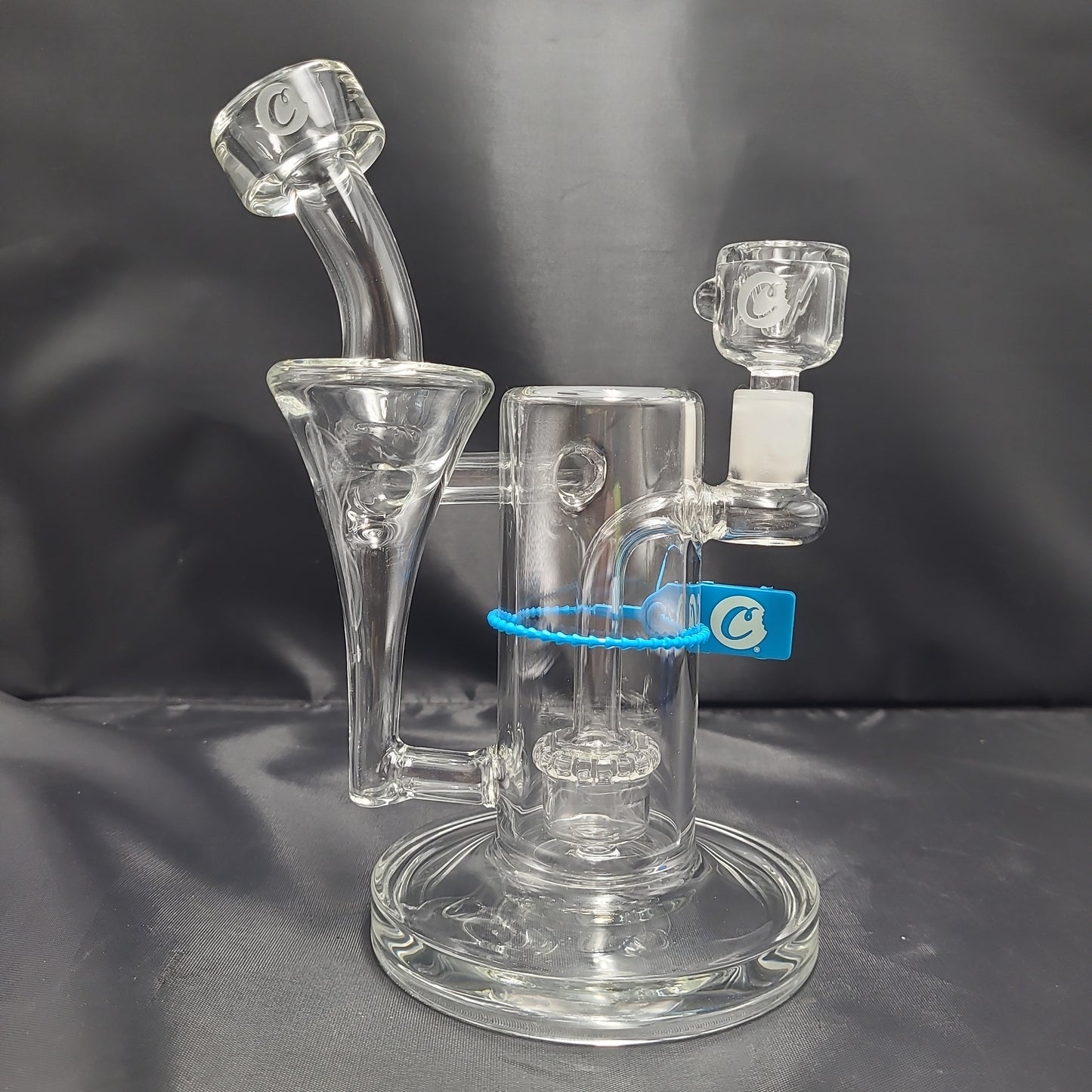 Cookies Recycler Glass Water Pipe | 8.75" | 14mm F