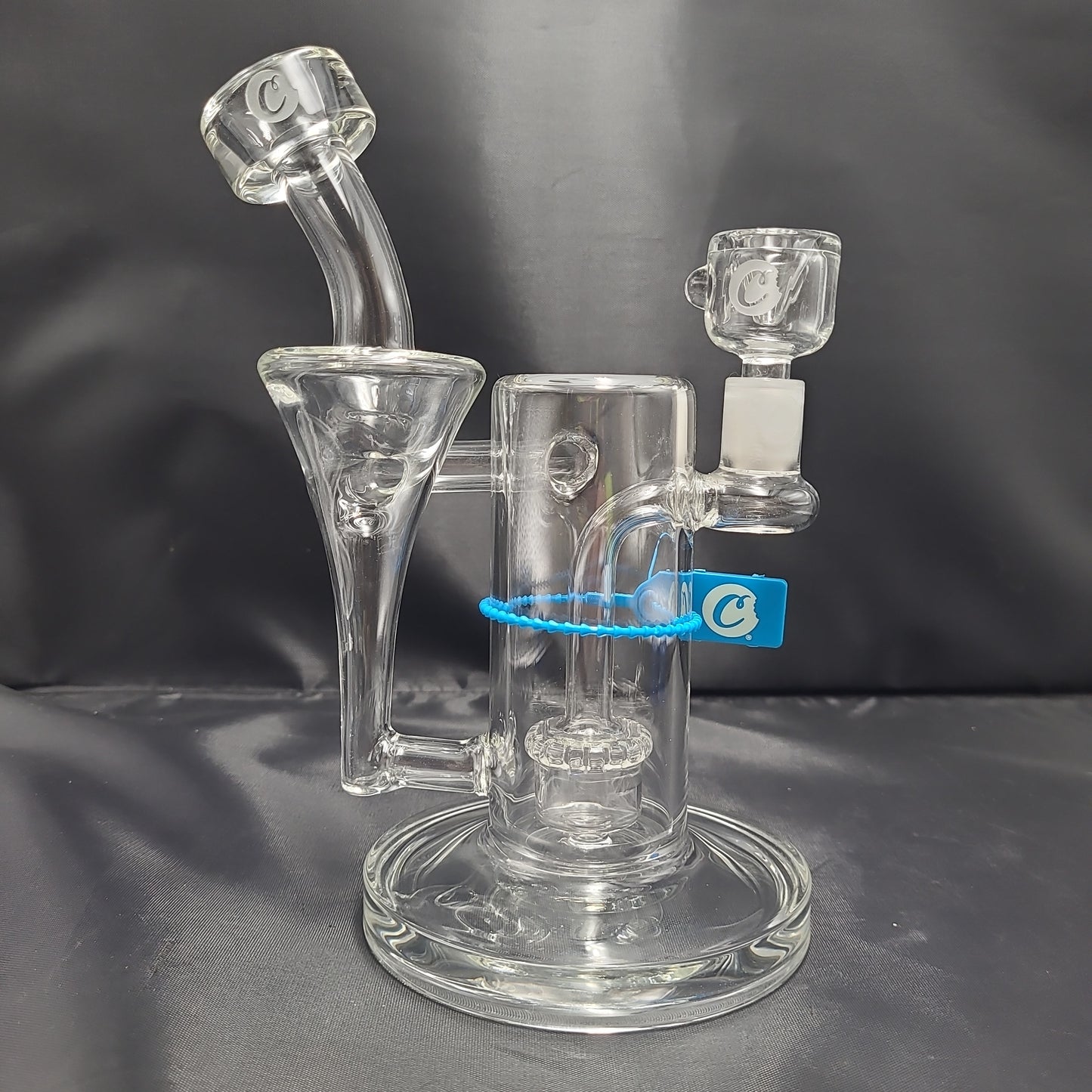 Cookies Recycler Glass Water Pipe | 8.75" | 14mm F