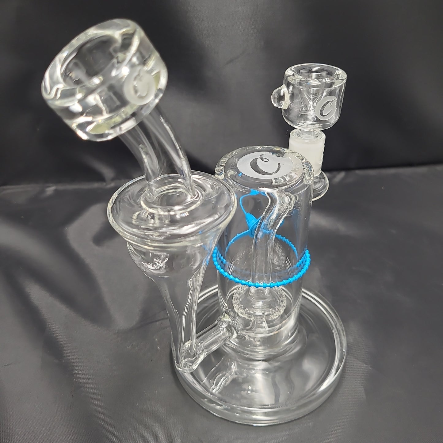 Cookies Recycler Glass Water Pipe | 8.75" | 14mm F