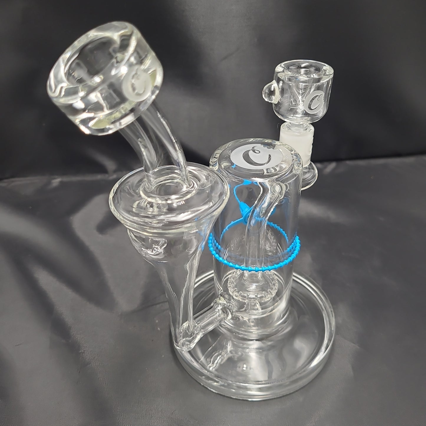 Cookies Recycler Glass Water Pipe | 8.75" | 14mm F