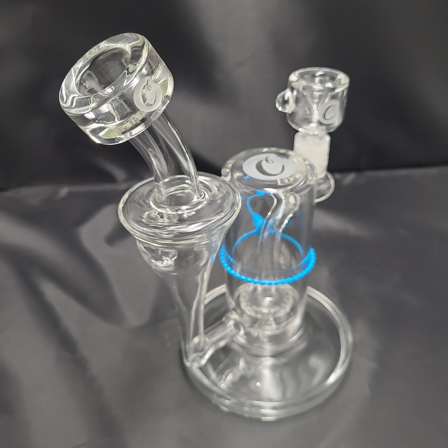 Cookies Recycler Glass Water Pipe | 8.75" | 14mm F
